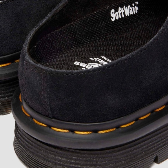 Dr. Martens Zebzag Anywair Black Mules - Picture 2 of 11